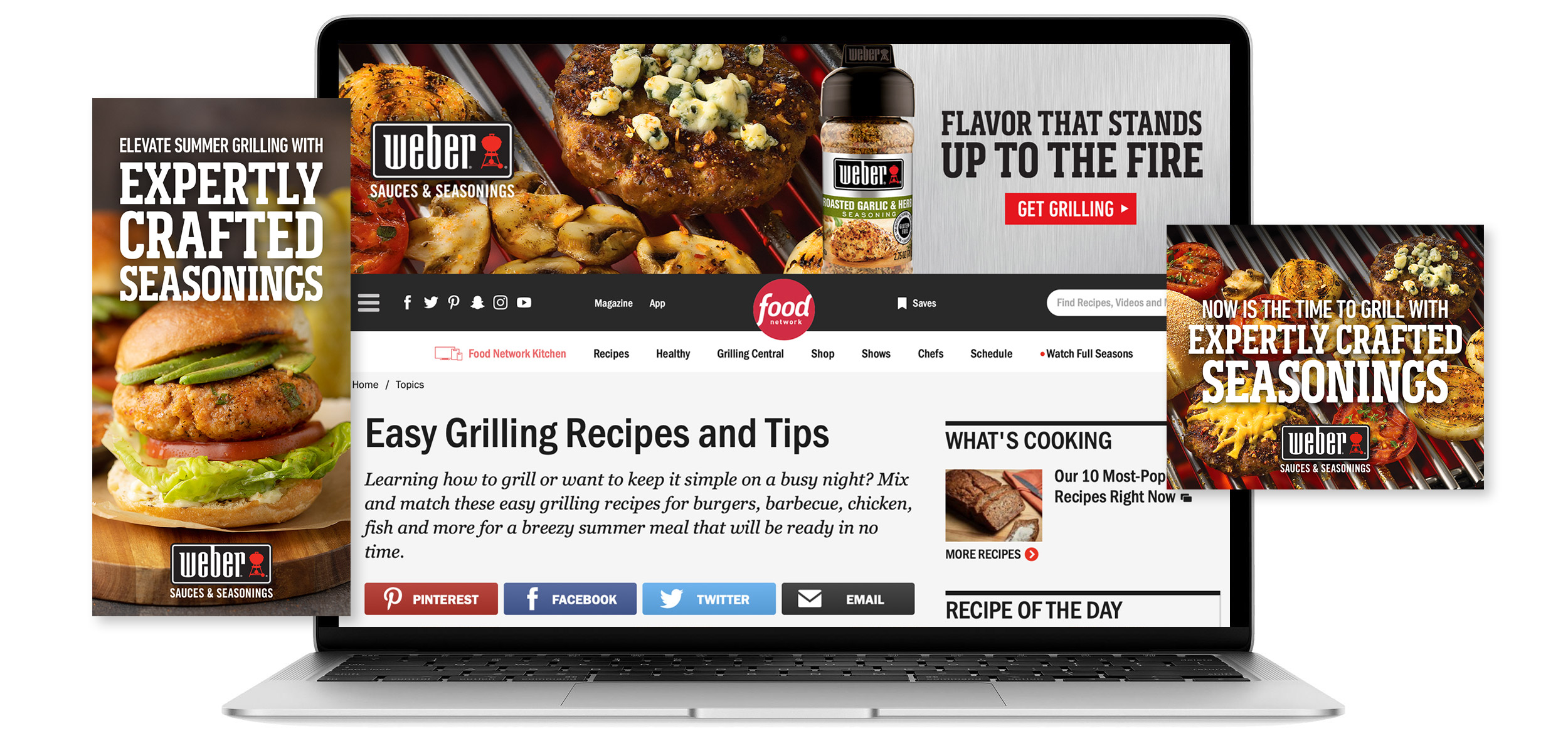 Weber Sauces and Seasonings – Spitball Creative NJ Advertising Agency